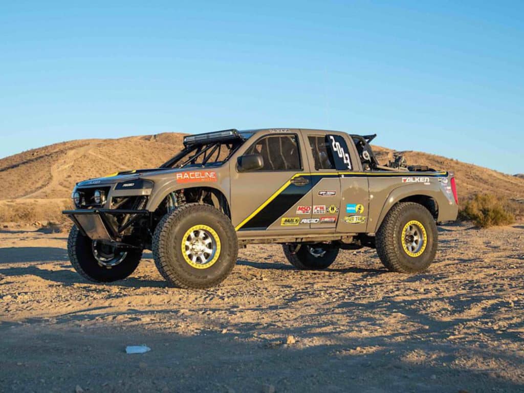 2005 GMC Canyon turned Class 2000 race truck