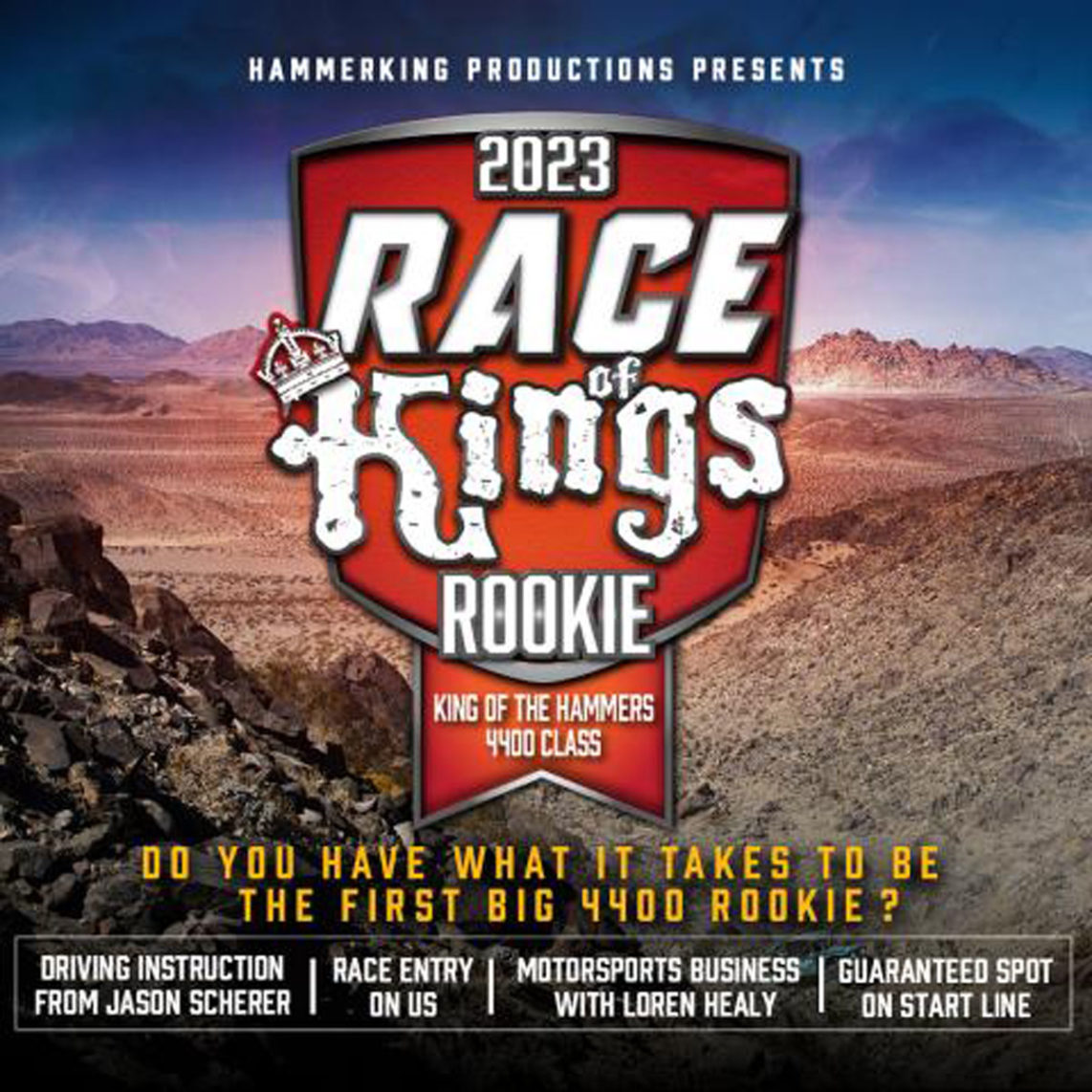 Rookie Contest Announced For 2023 King Of The Hammers OffRoad Expo