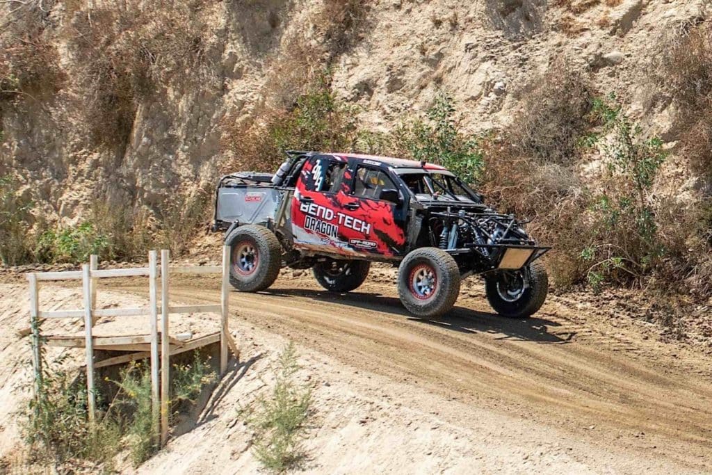 Bend-Tech Dragon Truck at Glen Helen