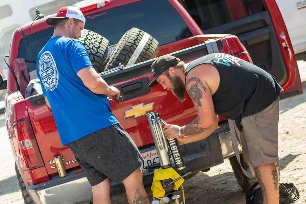 Bend-Tech Dragon Truck at Glen Helen