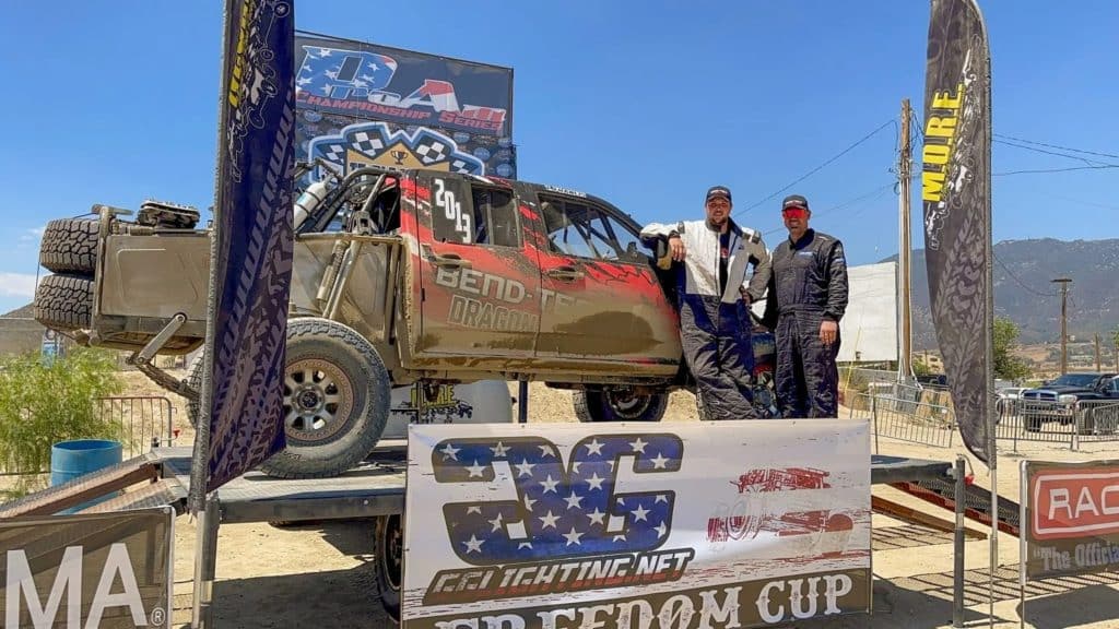 Bend-Tech Dragon Truck at Glen Helen