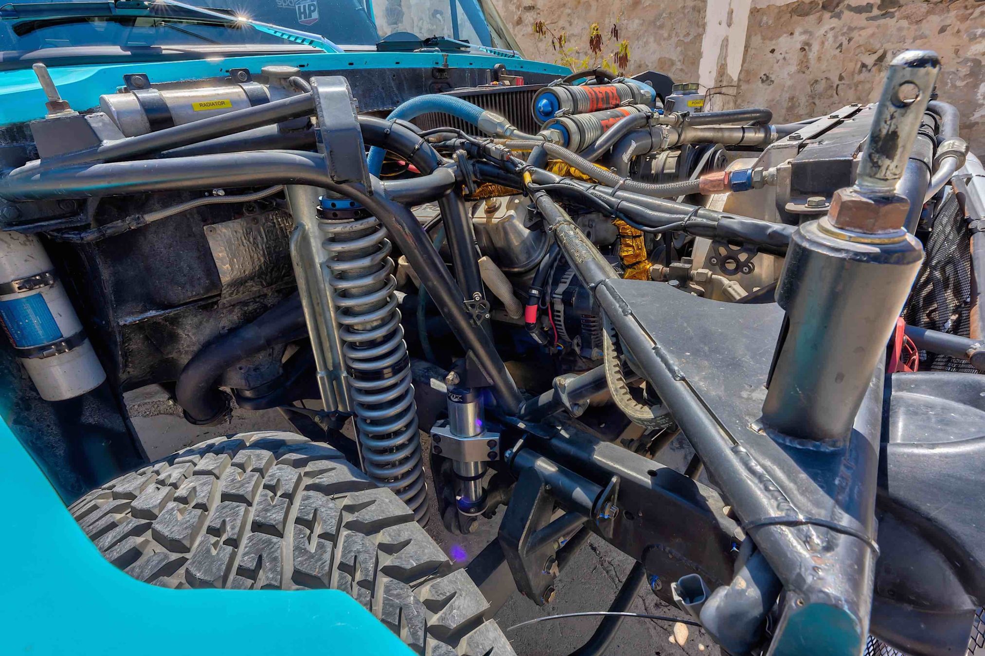 Trophy Burro’s Bucking Ford F100 chassis