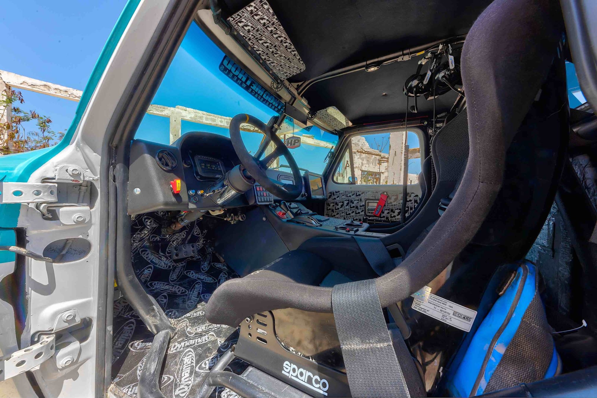 Trophy Burro’s Bucking Ford F100 cab