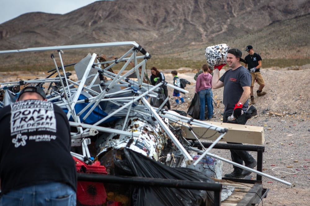 desert cleanup