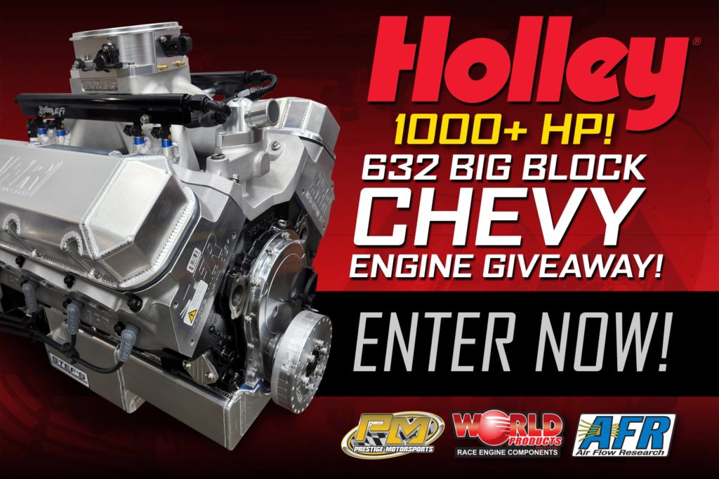 Holley 1000+ 632 Big Block Chevy Engine Giveaway