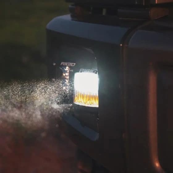 Rigid Dual color fog light