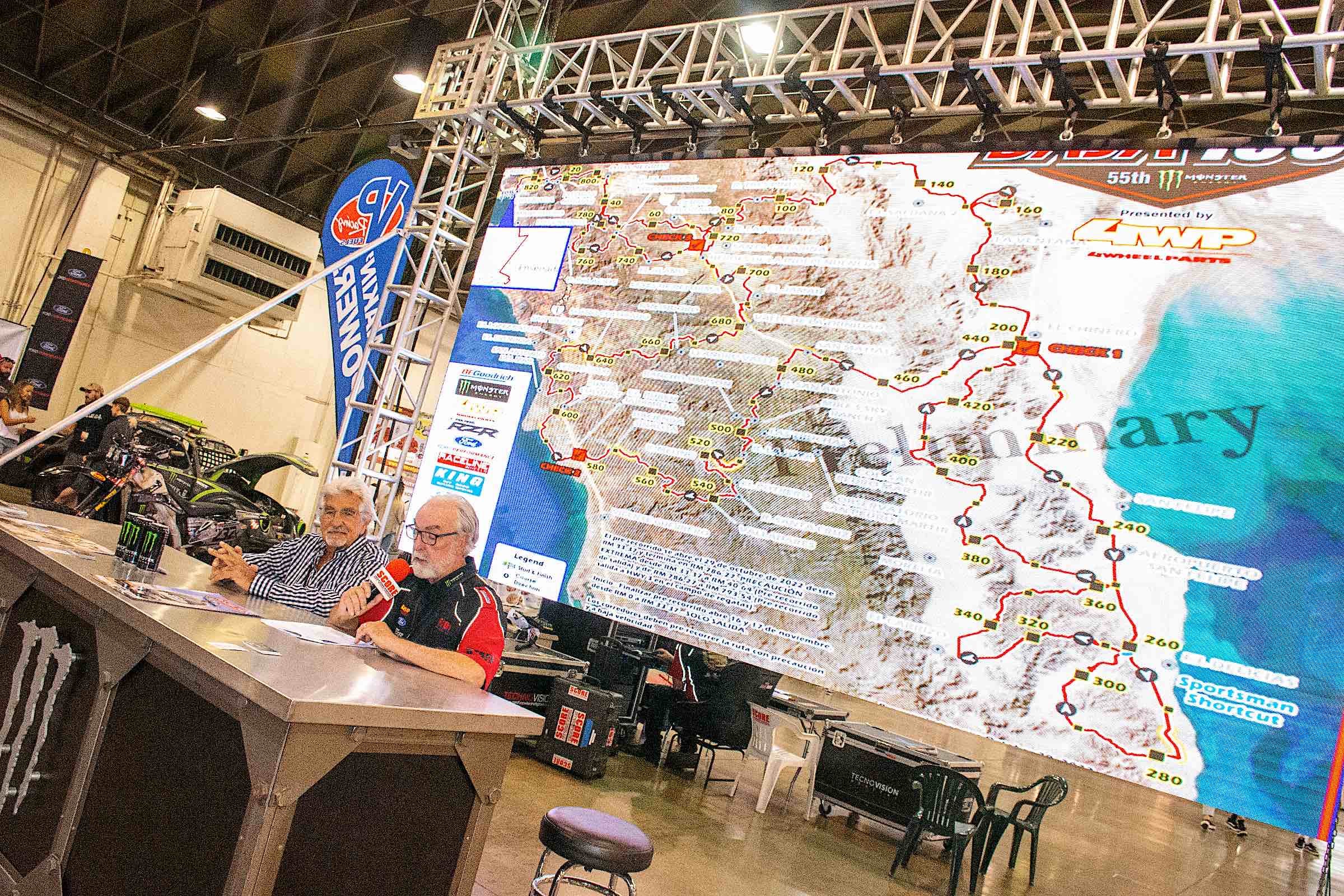 Course map unveiled for 50th BFGoodrich Tires SCORE Baja 1000