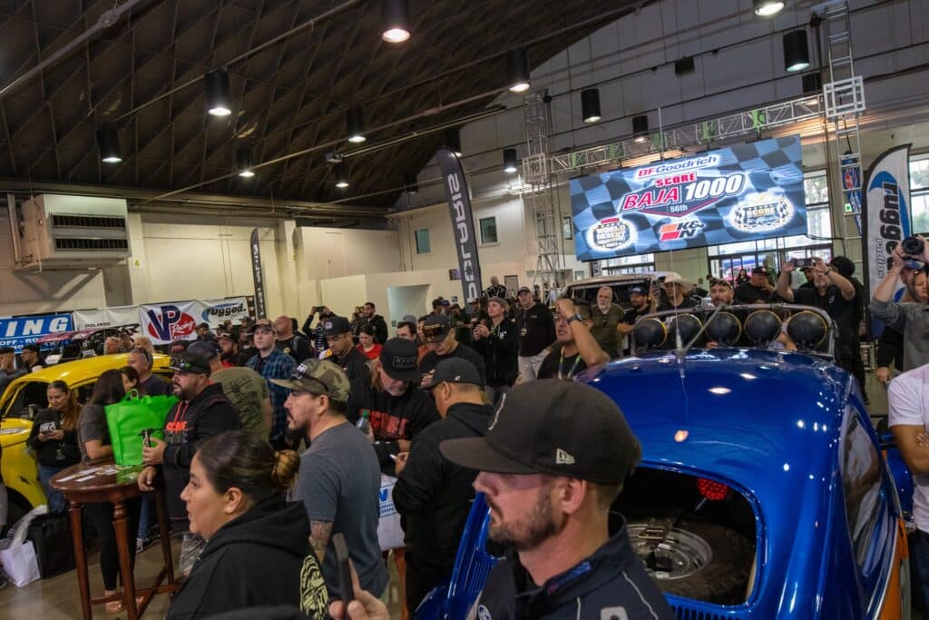 A gathering at the 2023 Off-Road Expo.